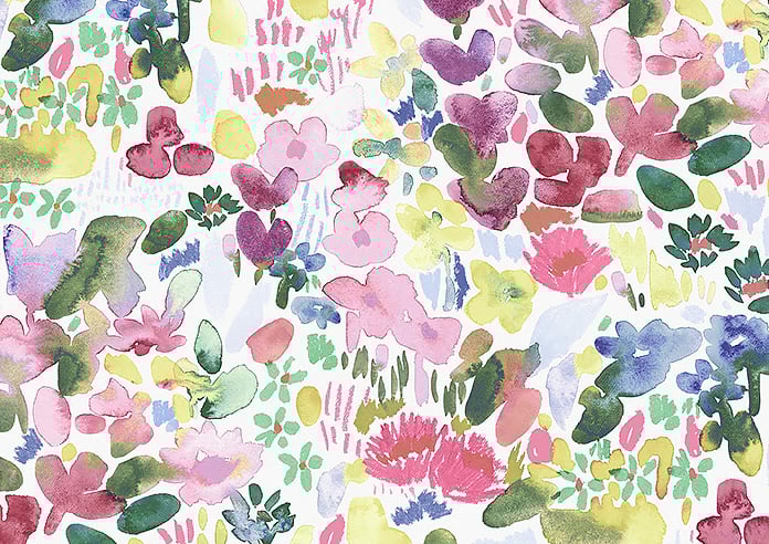 Bluebellgray Flora, Cerise - Twist&Fit Roman Blind - Image 7